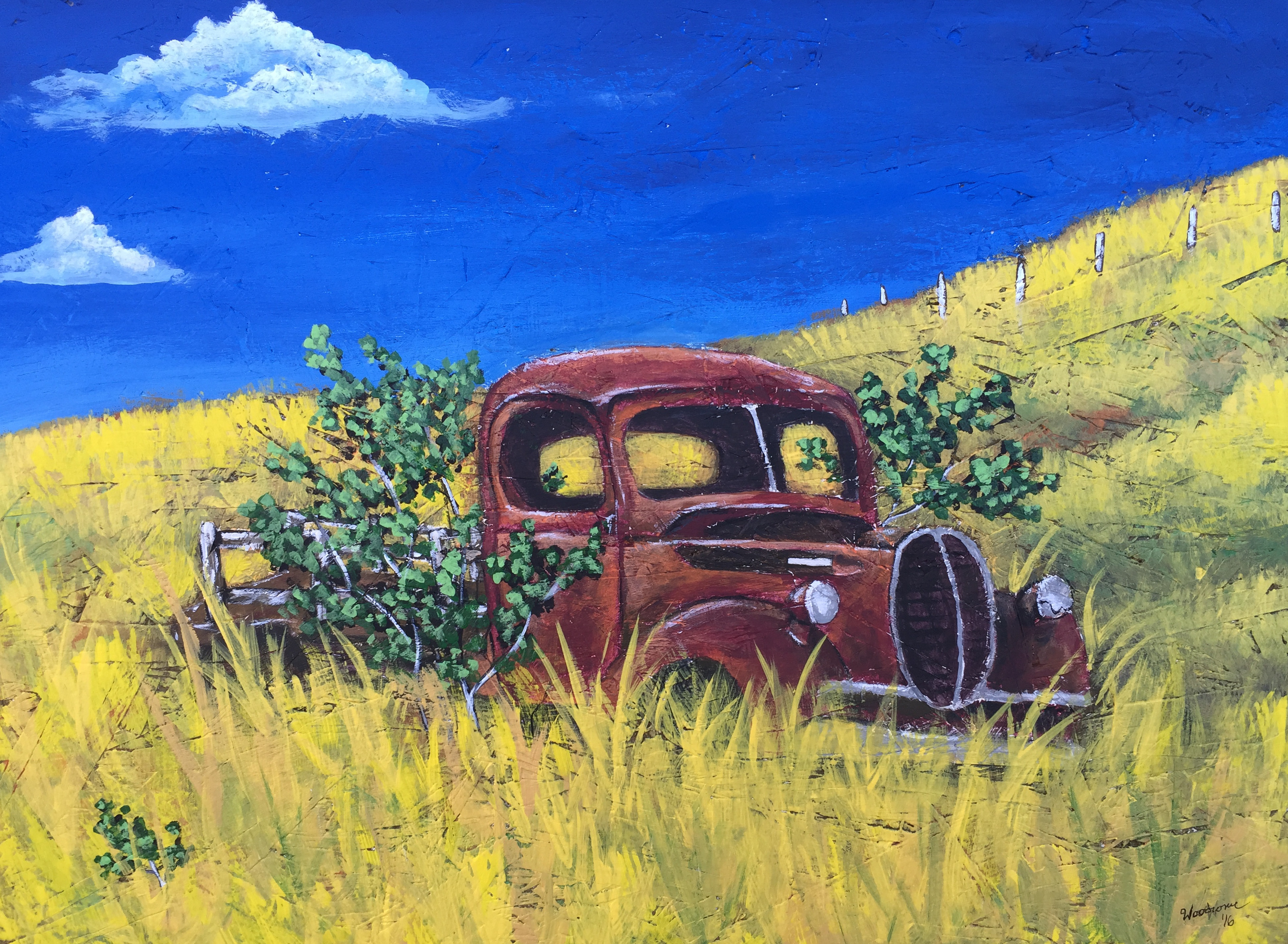 Old Truck painting