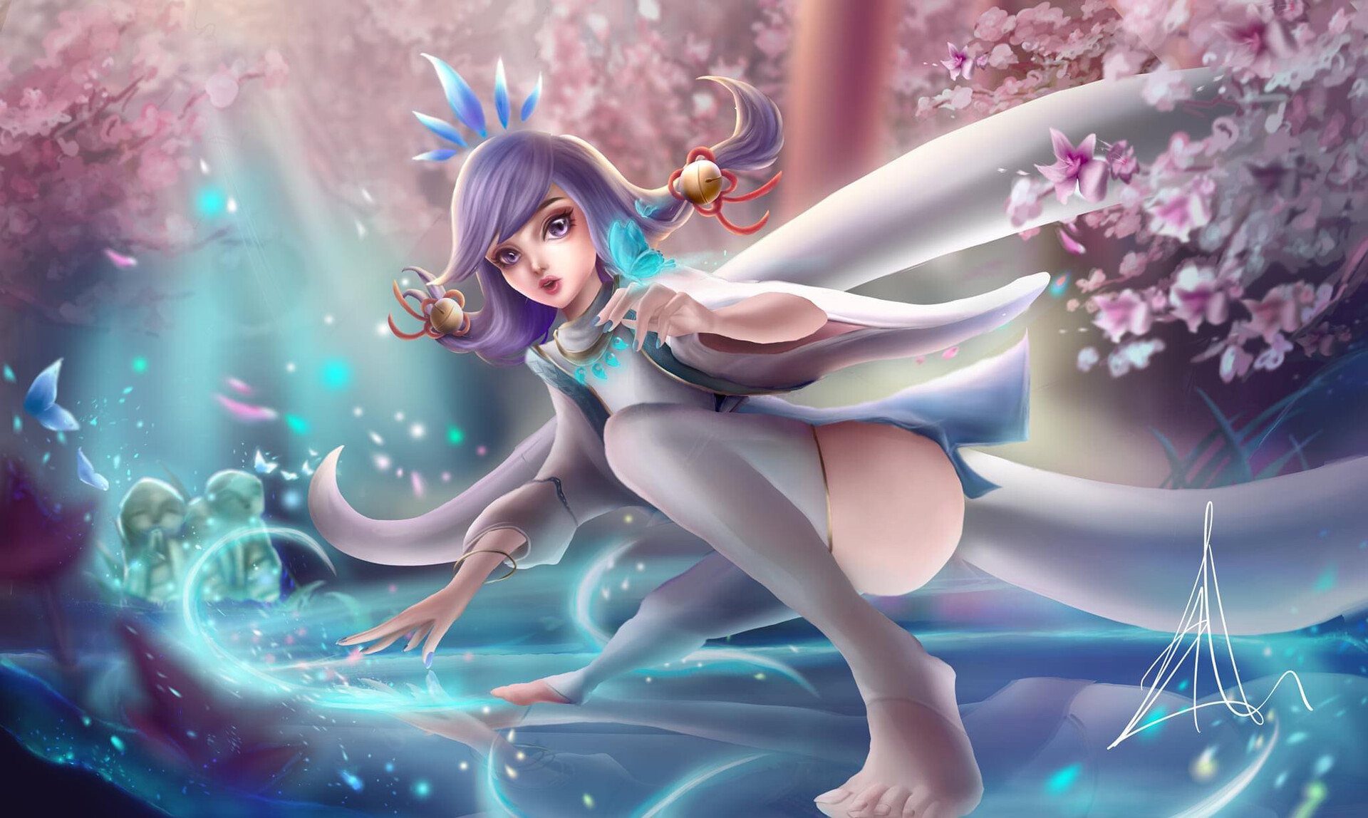 ArtStation spirit blossom Neeko