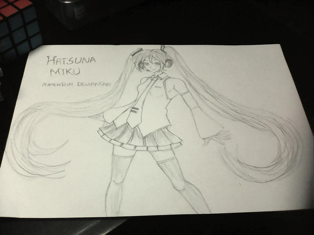 ArtStation - Hatsune Miku (Sketch)