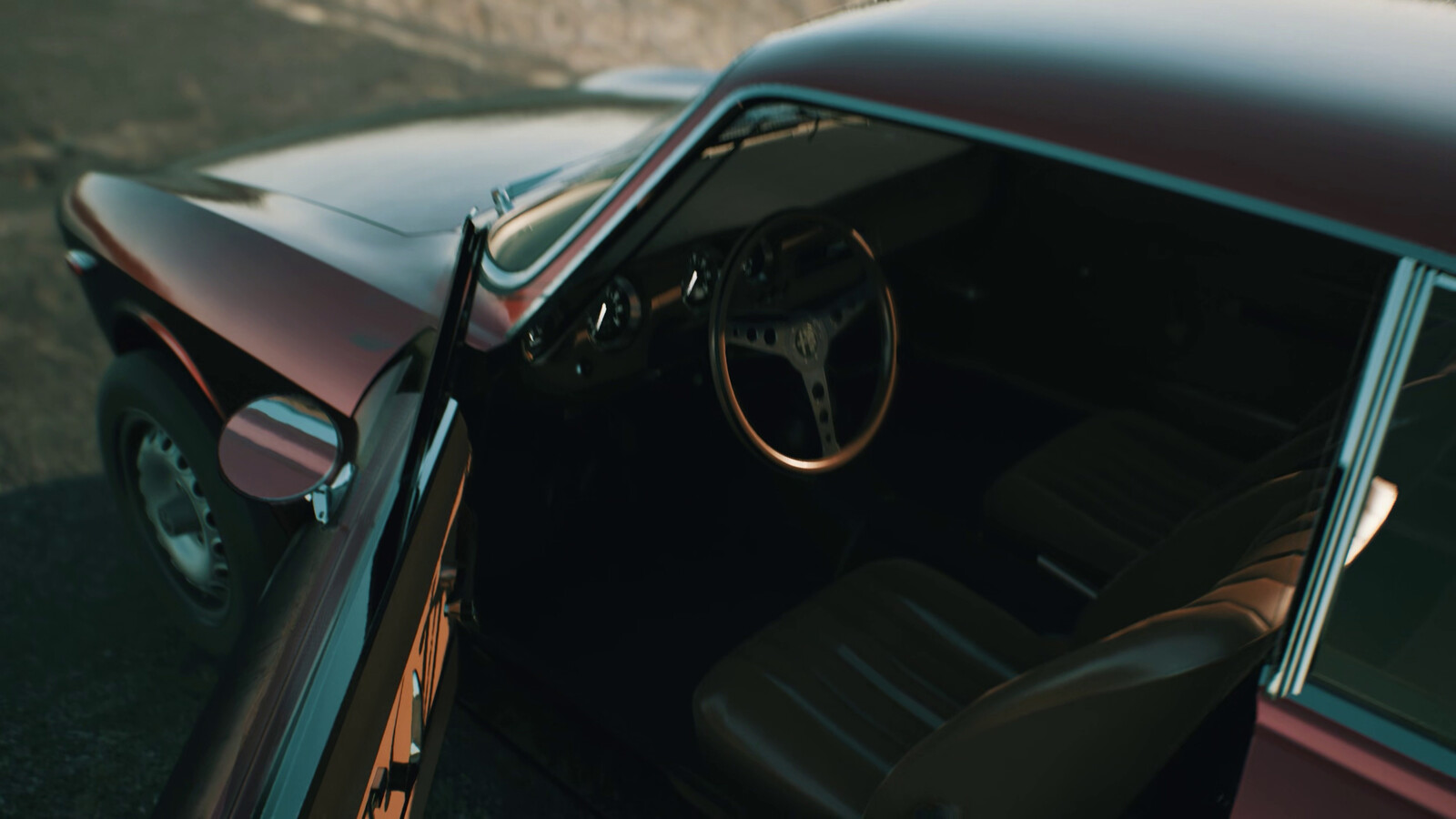 Sunset Drive | 1965 Alfa Romeo Giulia Sprint | Raytracing Photorealistic | Unreal Engine | RTX 3070