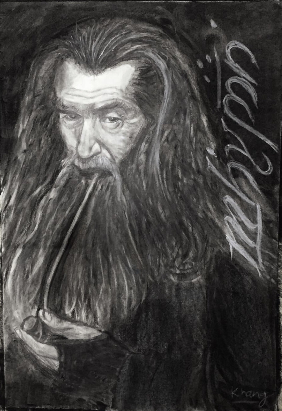 ArtStation - Gandalf Portrait