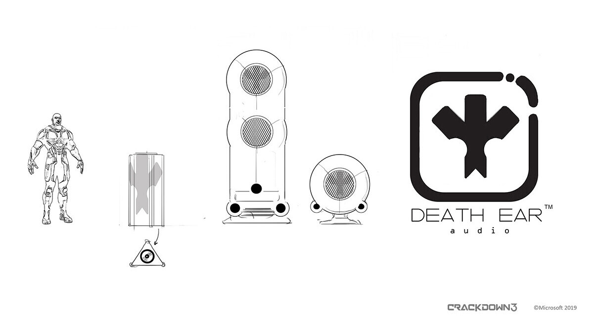 Audio equipment and branding ideas.