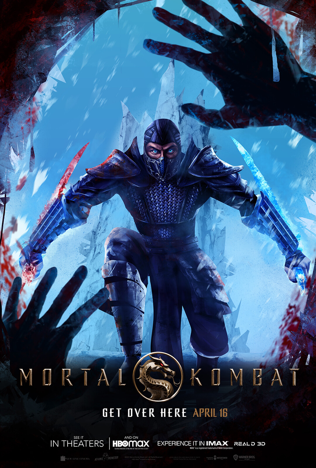 Mortal Kombat movie 2021 concept art Test Your Might