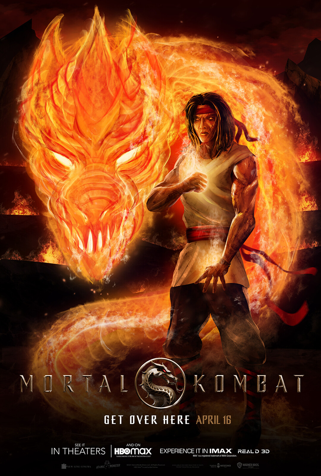 Max Shevchenko Mortal Kombat 2021 Movie Artwork Contest