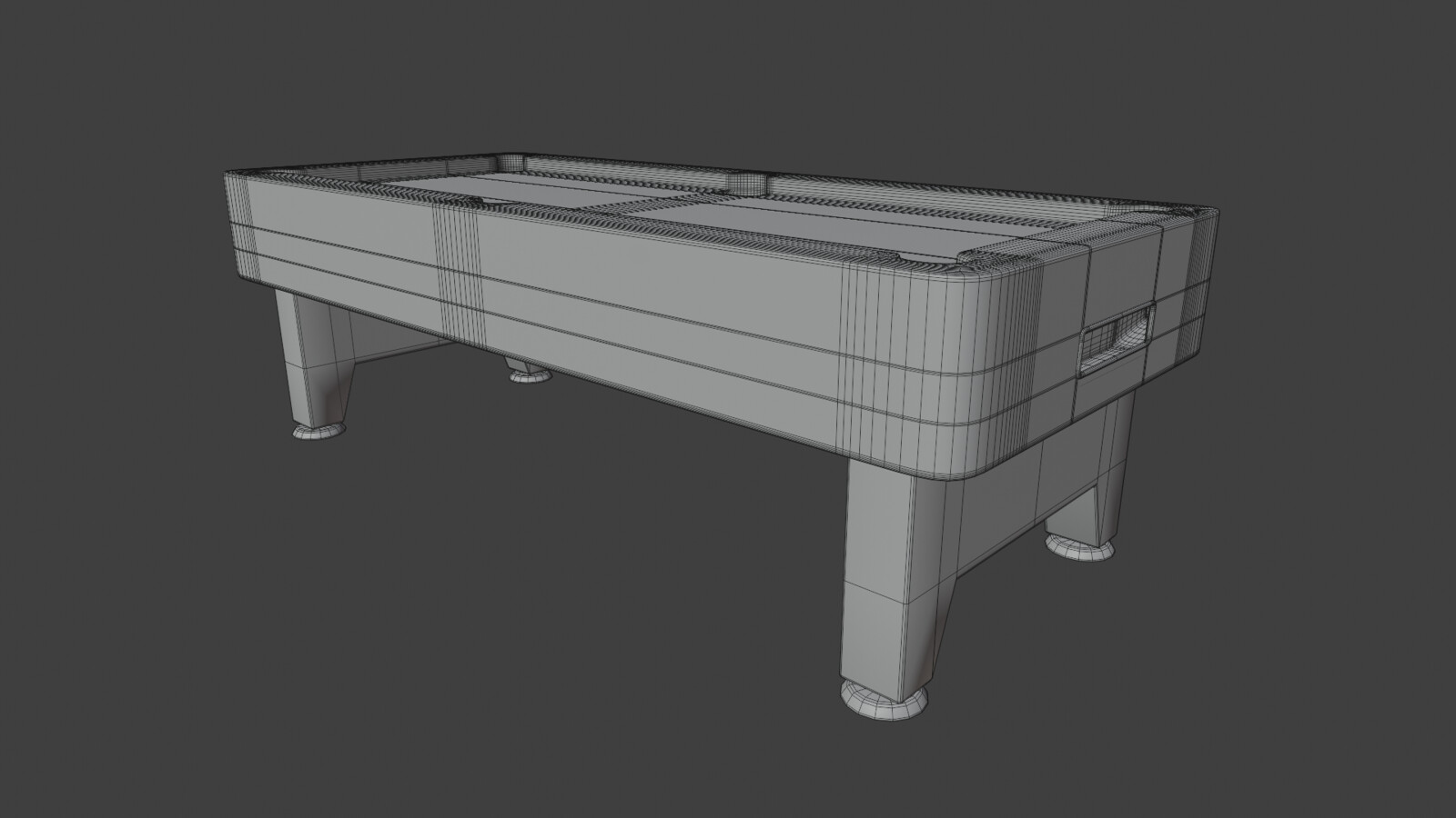 Pool Table Wireframe 1
