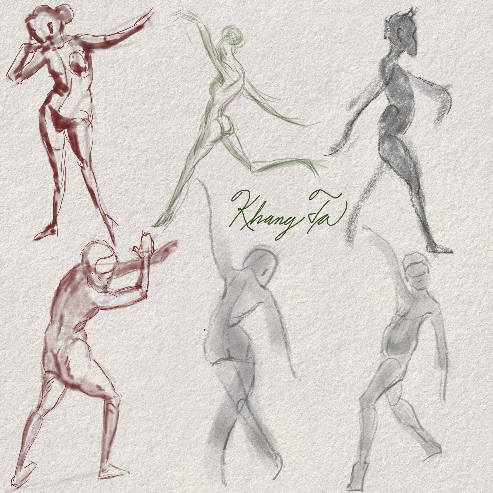 Gesture Drawing Practice with Glenn Vilppu