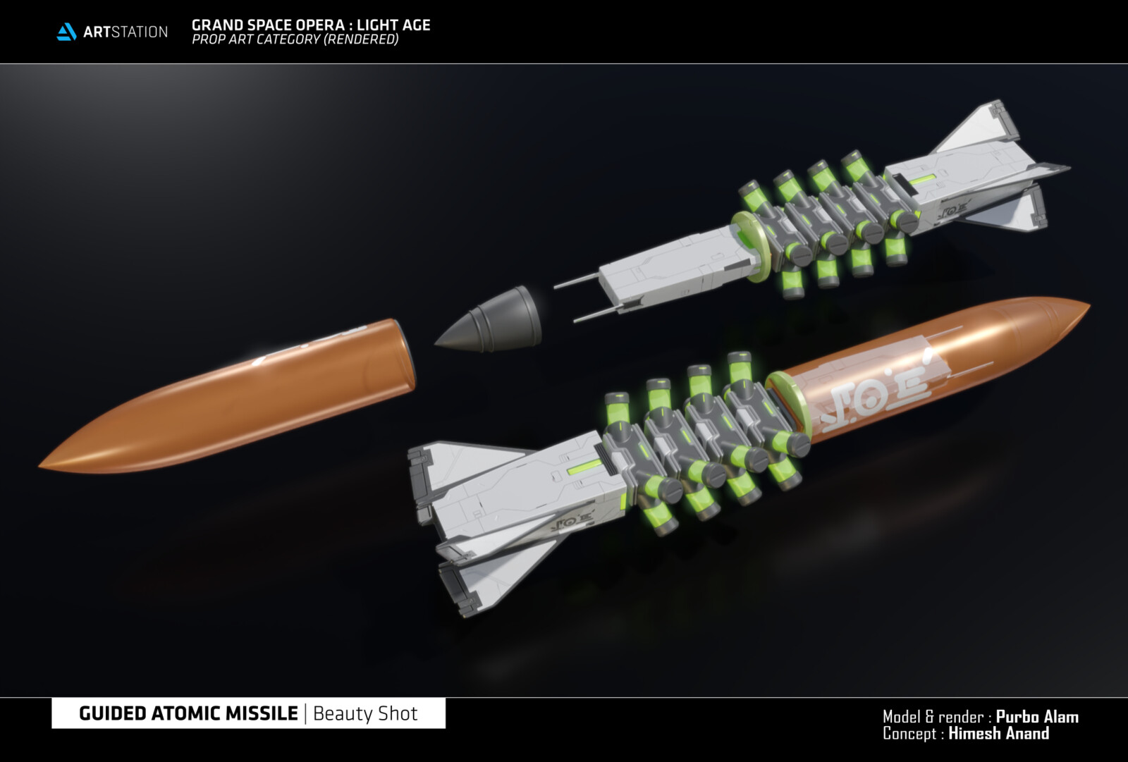 Prop 2 : Guided Atomic Missile