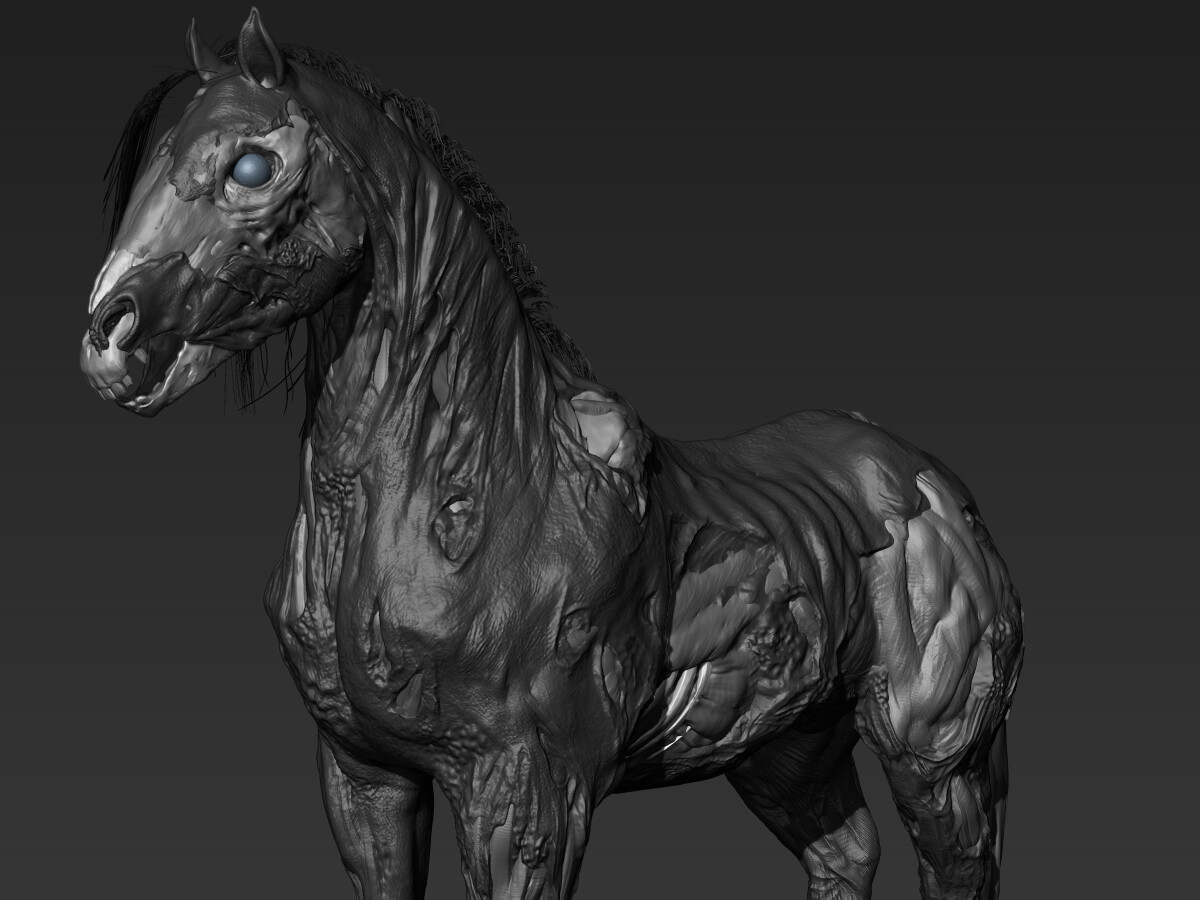 Chris Coleman Zombie Horse ESO