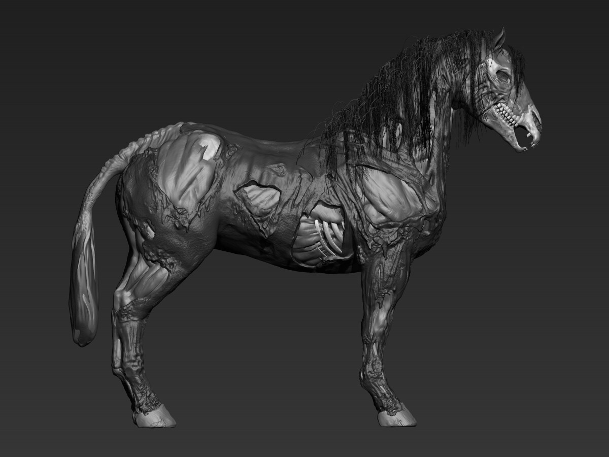 Chris Coleman Zombie Horse ESO