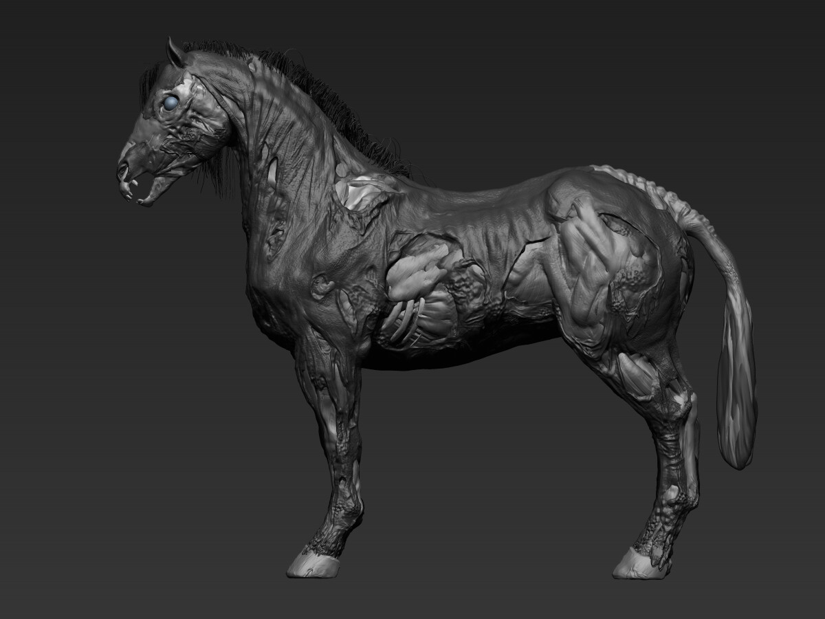 Chris Coleman Zombie Horse ESO