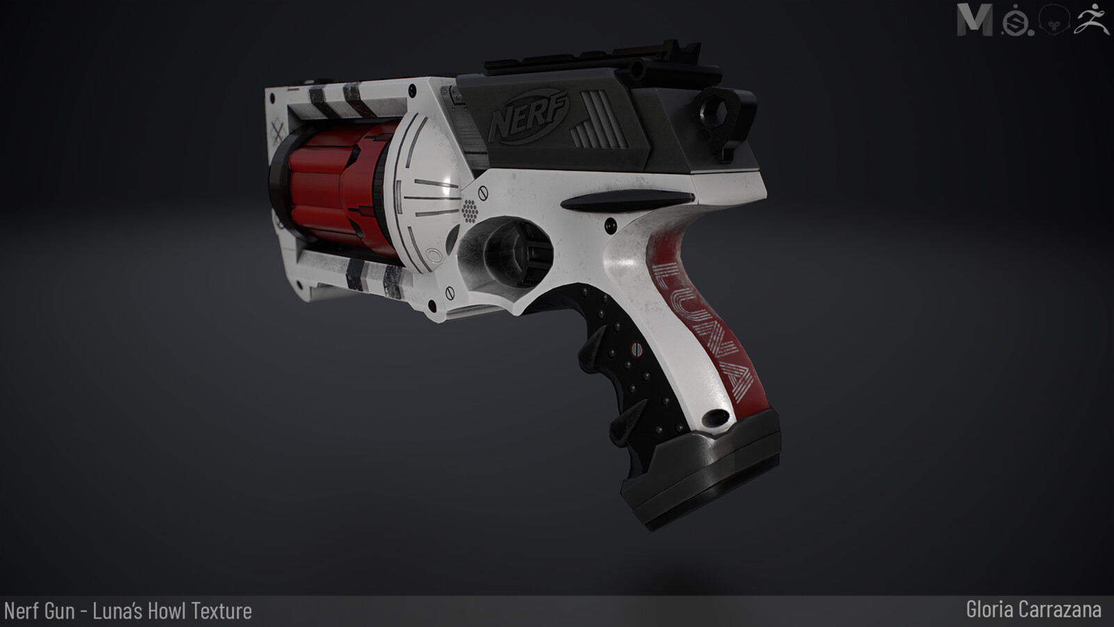 Gloria Williams - Nerf Gun Revolver Luna’s Howl Skin