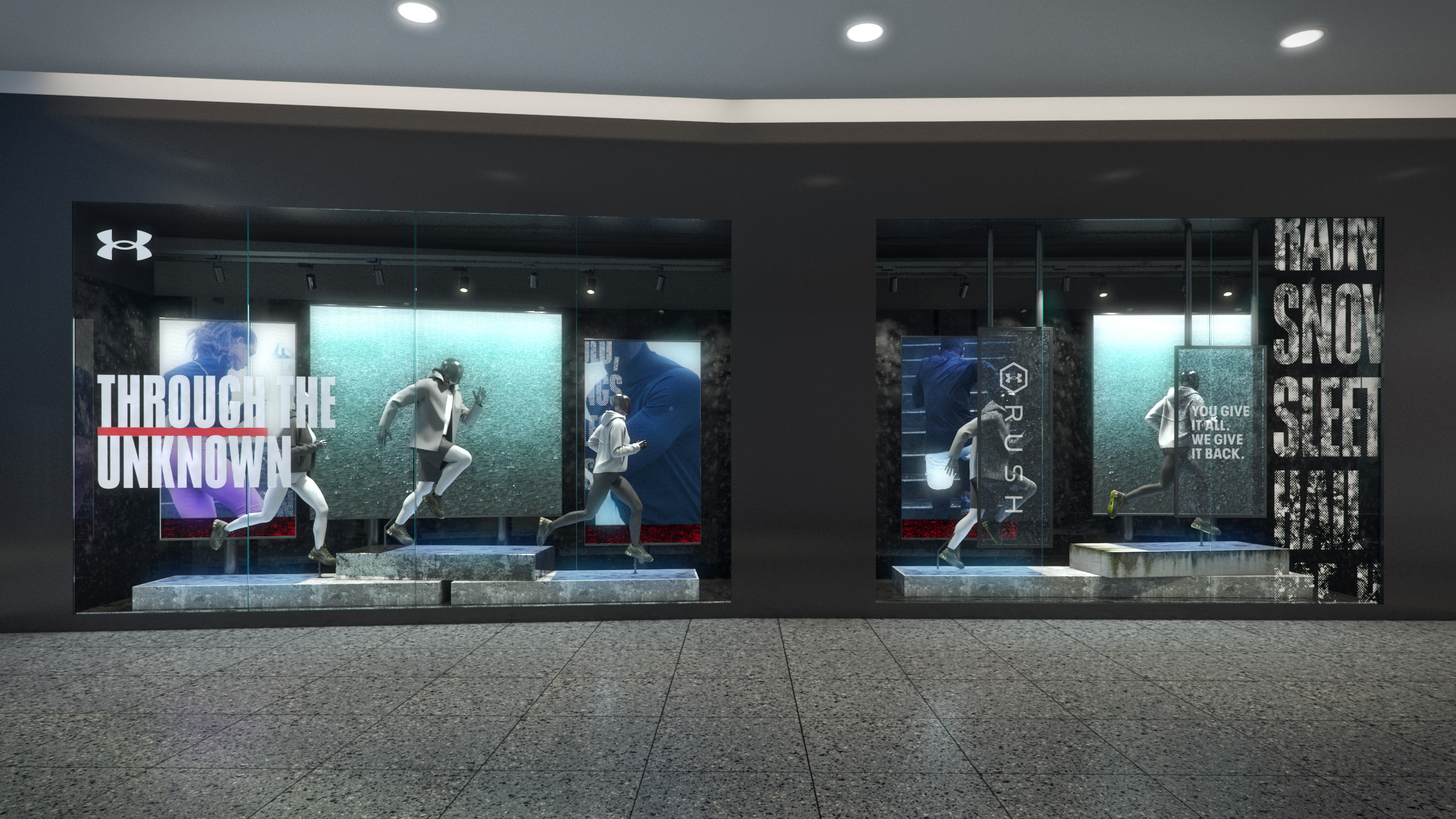 ArtStation - Under Armour Q3 FW21 Retail Campaign [RUSH]