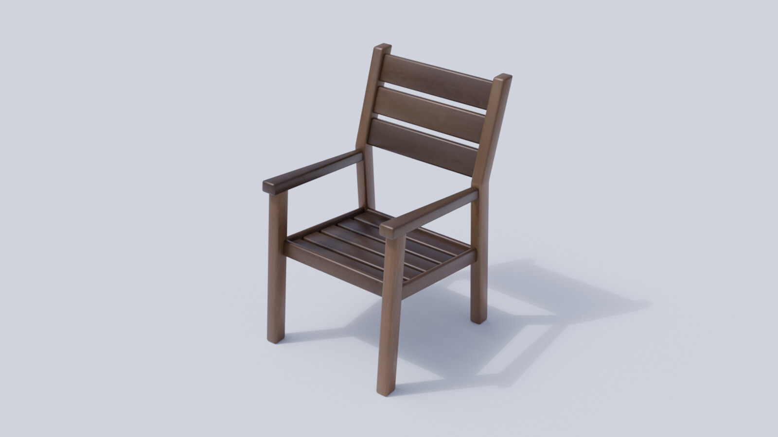 Outdoor Patio Dining Chair render