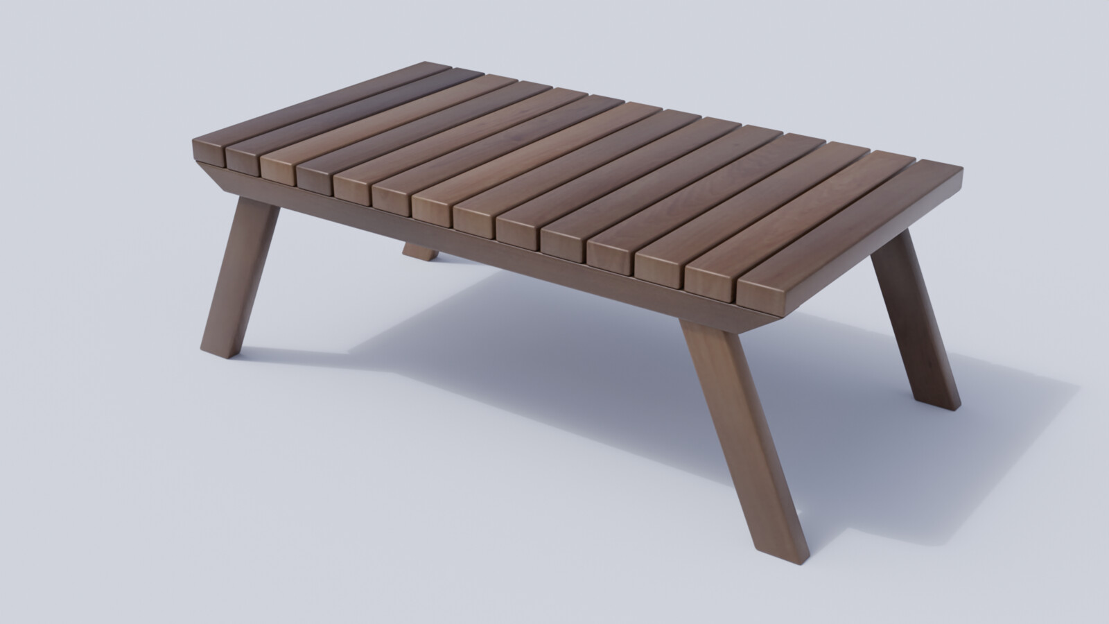 Outdoor Patio Dining Table render