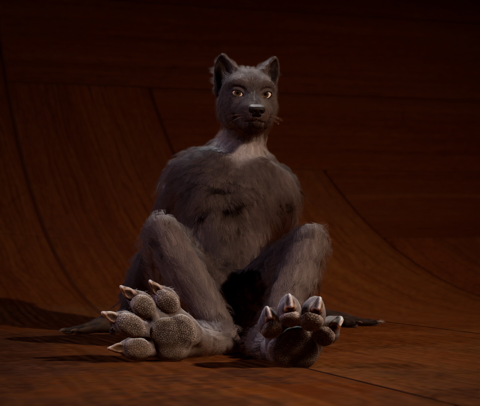 Macro Furry Animation