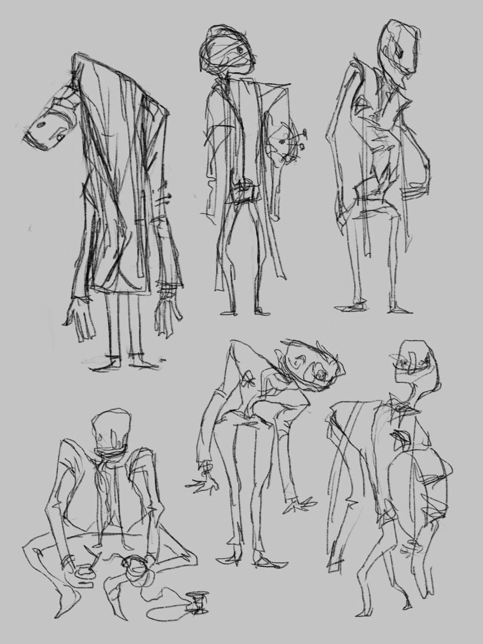 New boss concept. I needed a theme to work with and settled on a tailor with slightly skewed beauty standards.