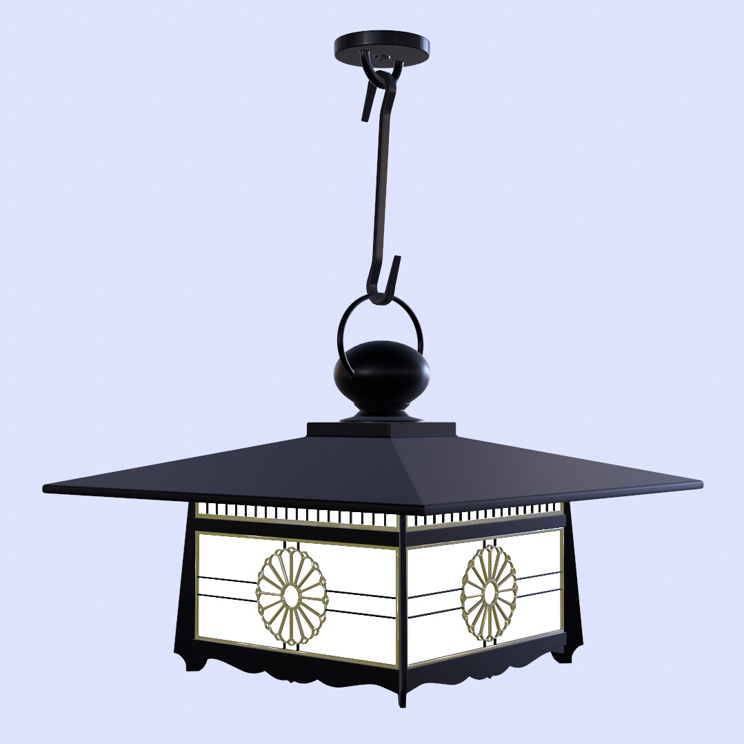 ArtStation - Japanese Lamp