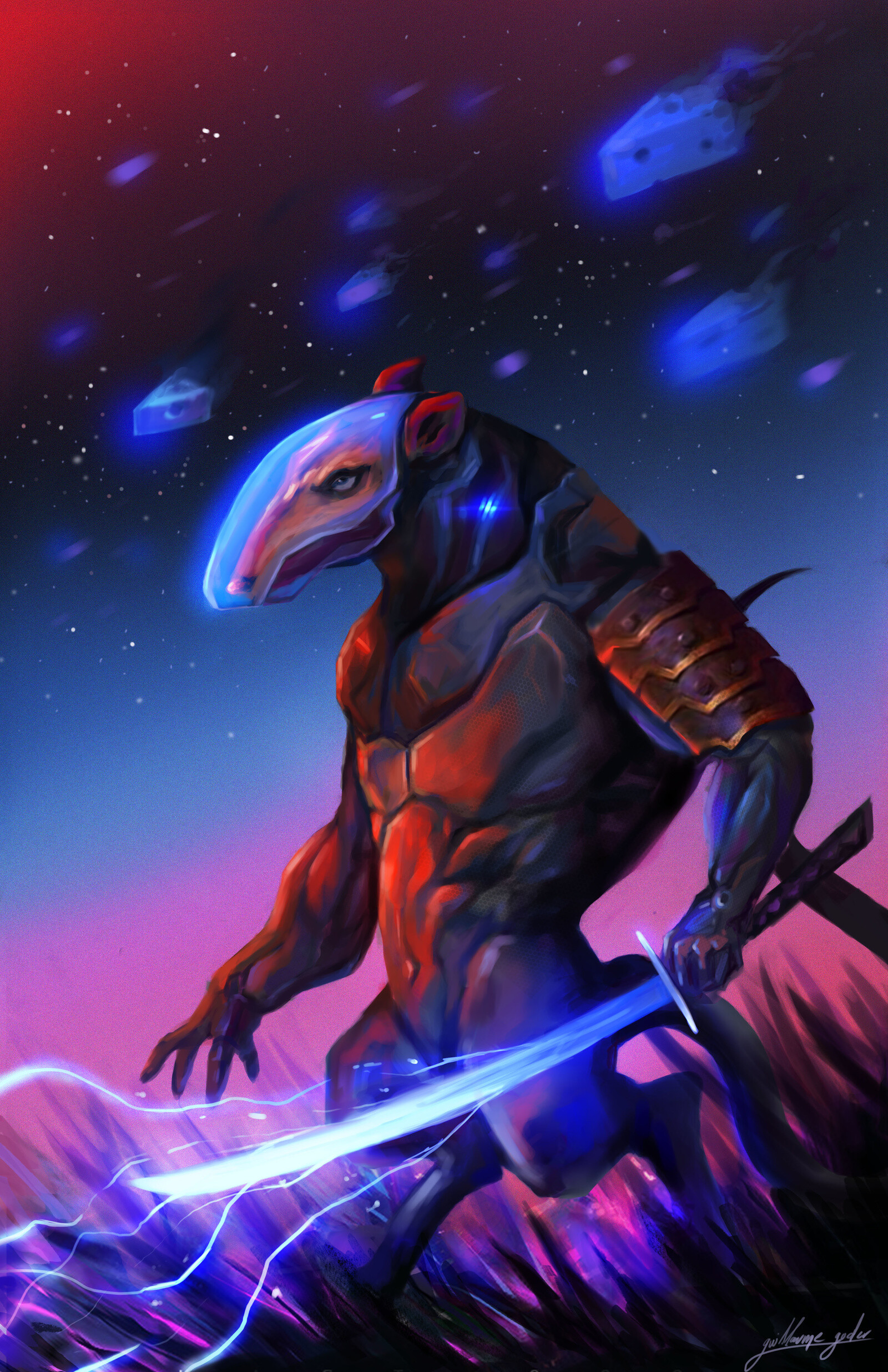 ArtStation Space Rat