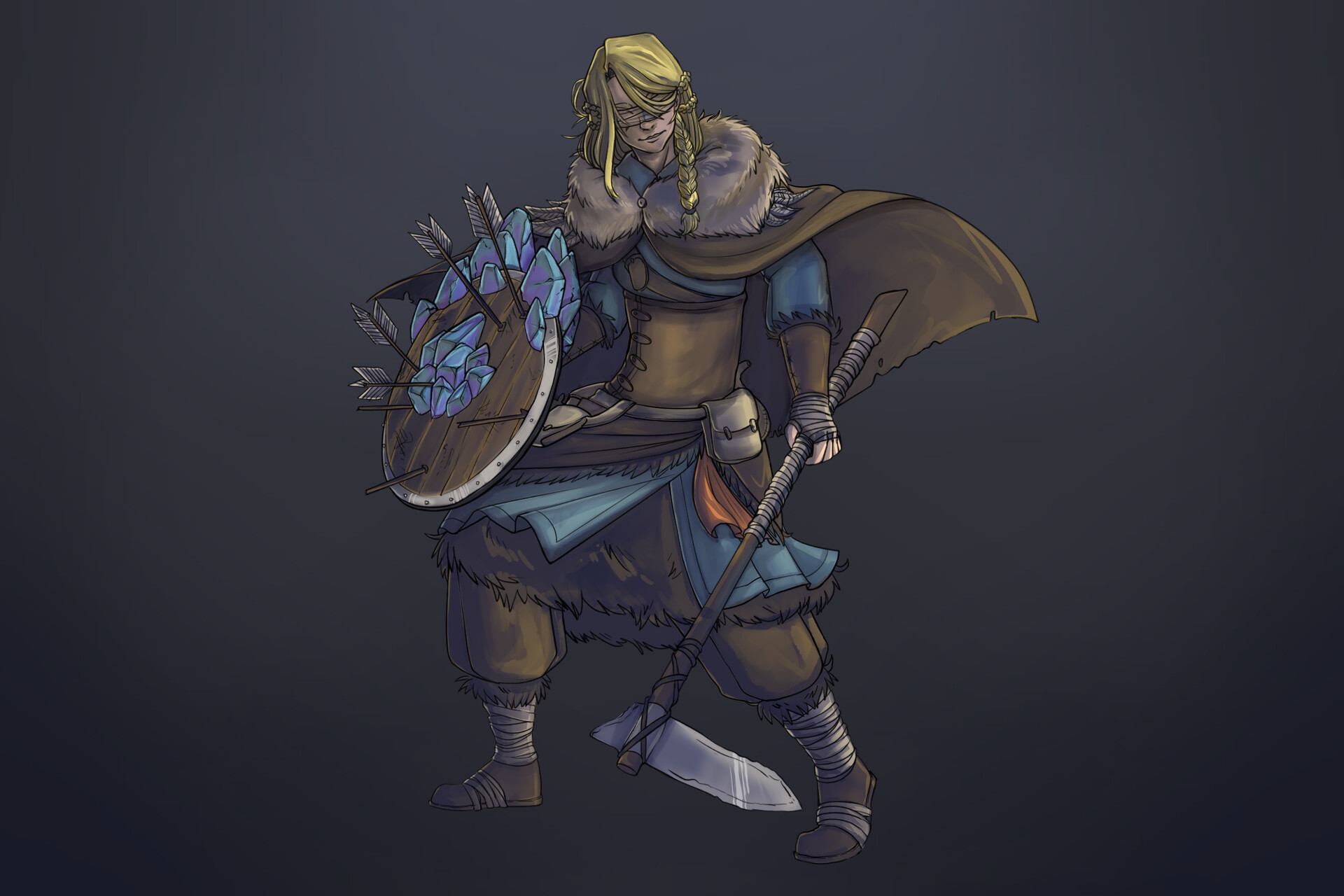 ArtStation Blind Viking