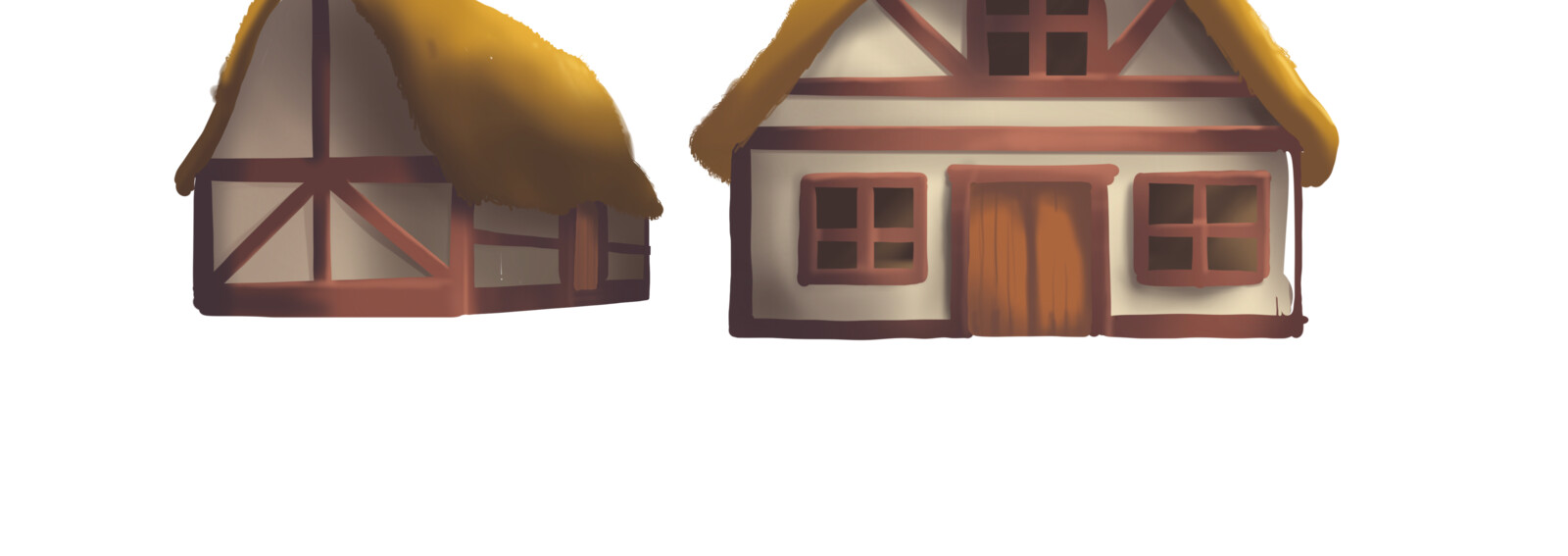 Background close buildings layer