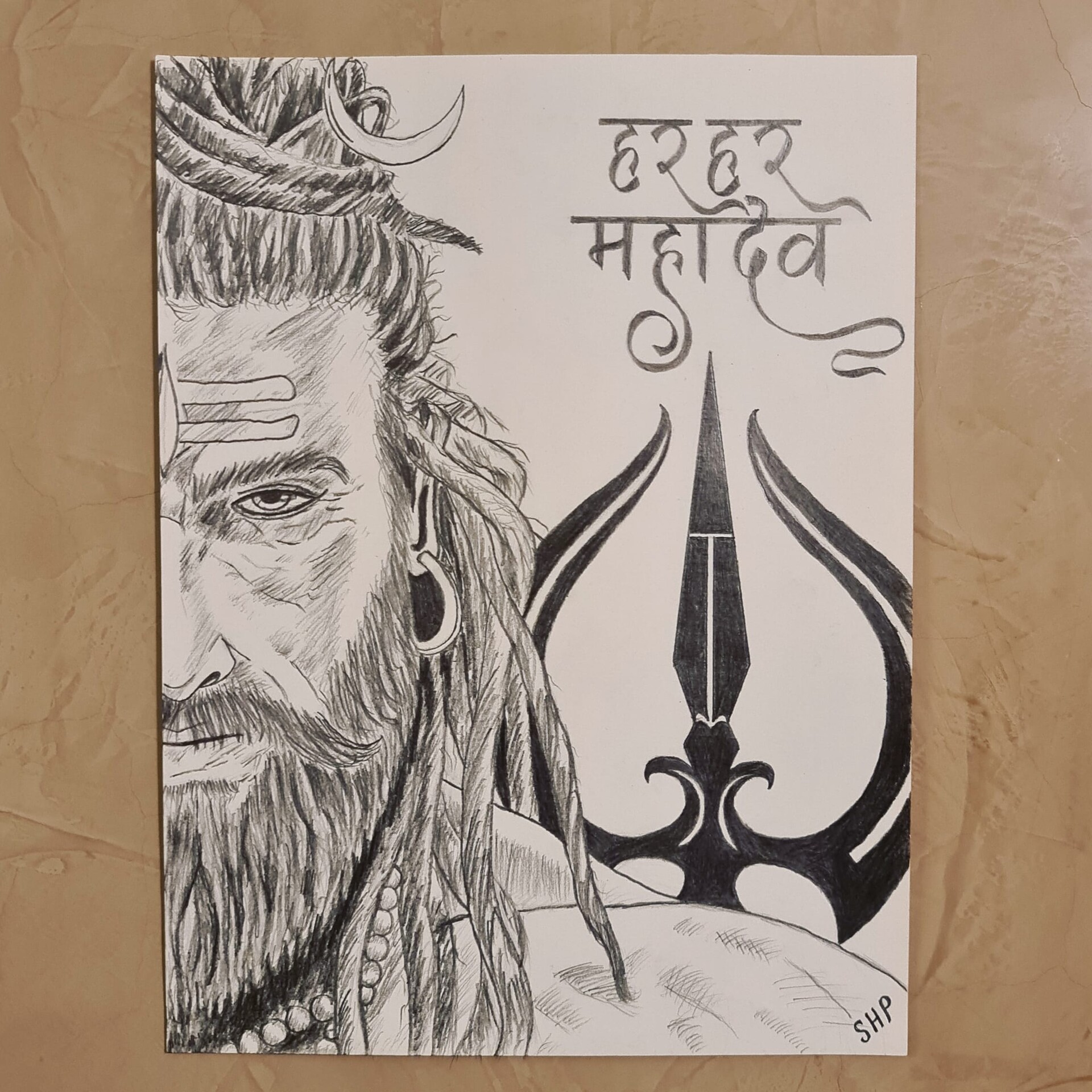 how to draw shiva step by step easy techniques || lord shiva drawing -  YouTube | Lord shiva painting, Shiva art, Canvas art painting