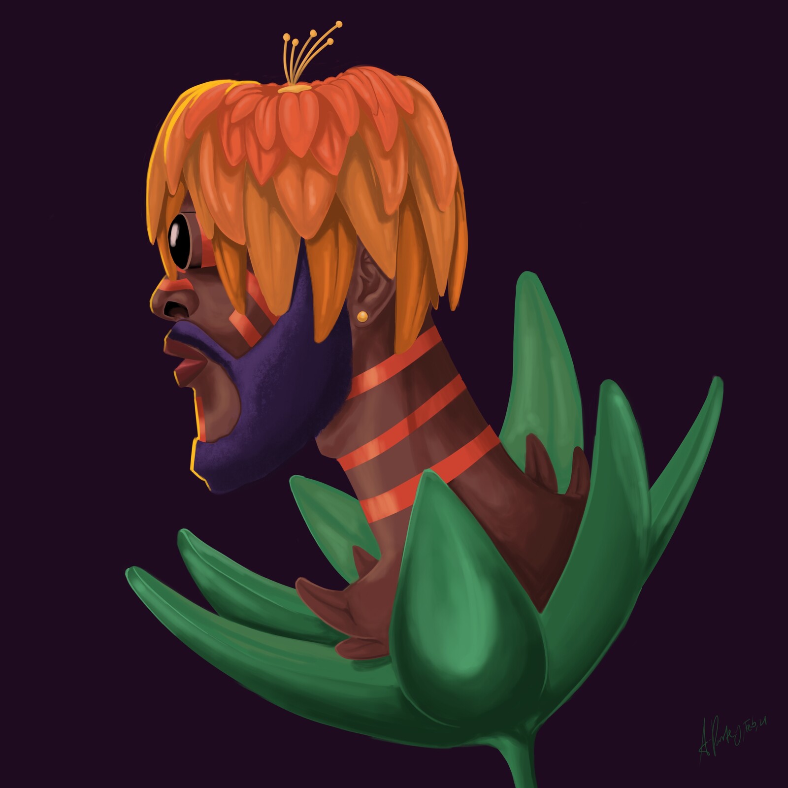 Flower head 2