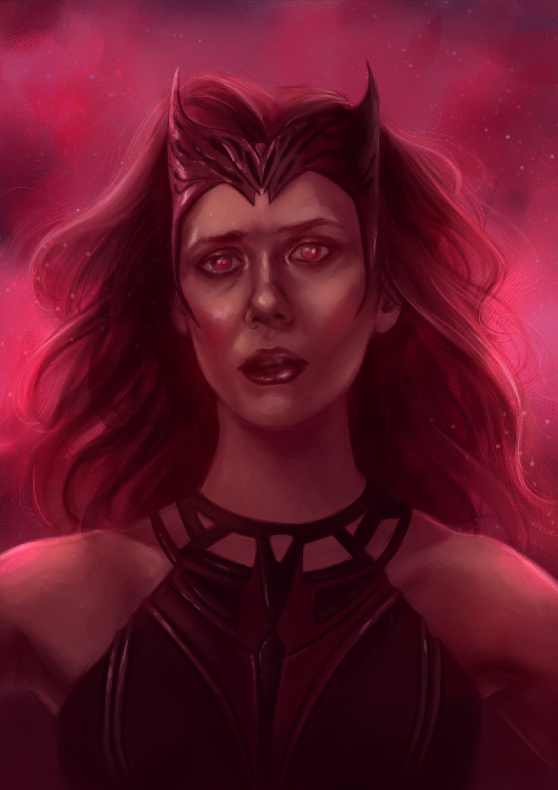 ArtStation - Scarlet Witch - Marvel FanArt