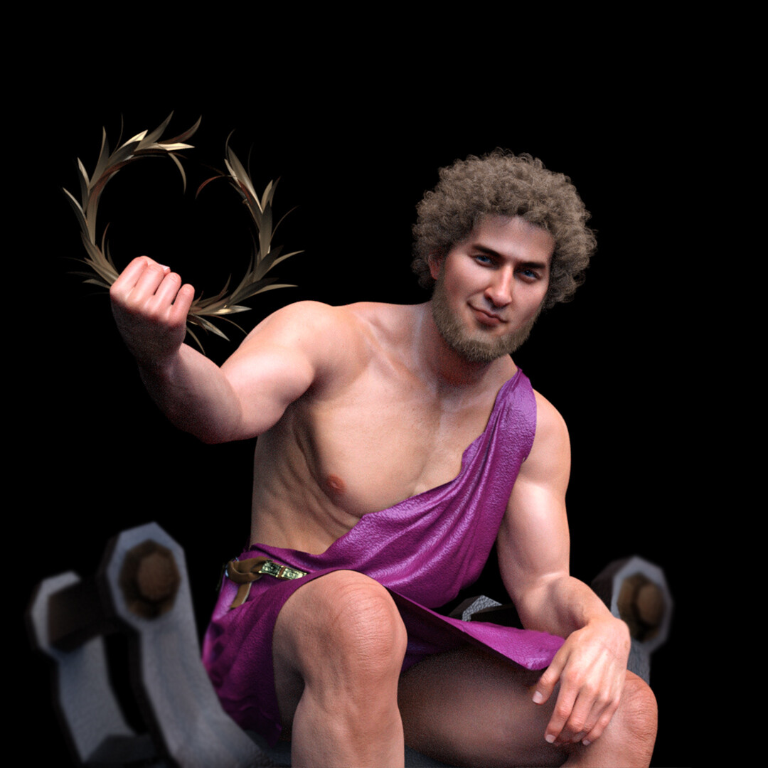 Commodus render 2