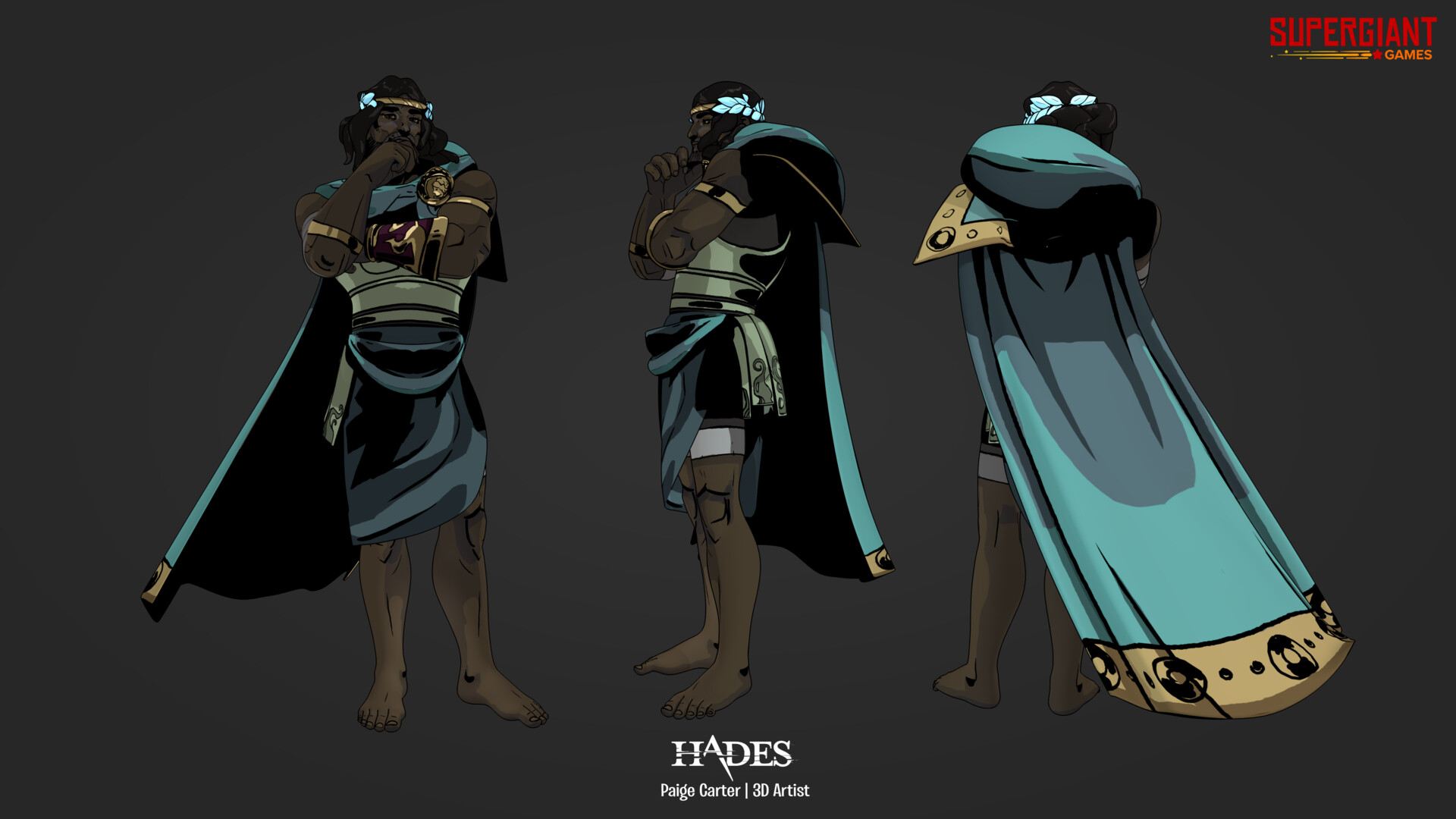 Hades, Character design, Concept art characters
