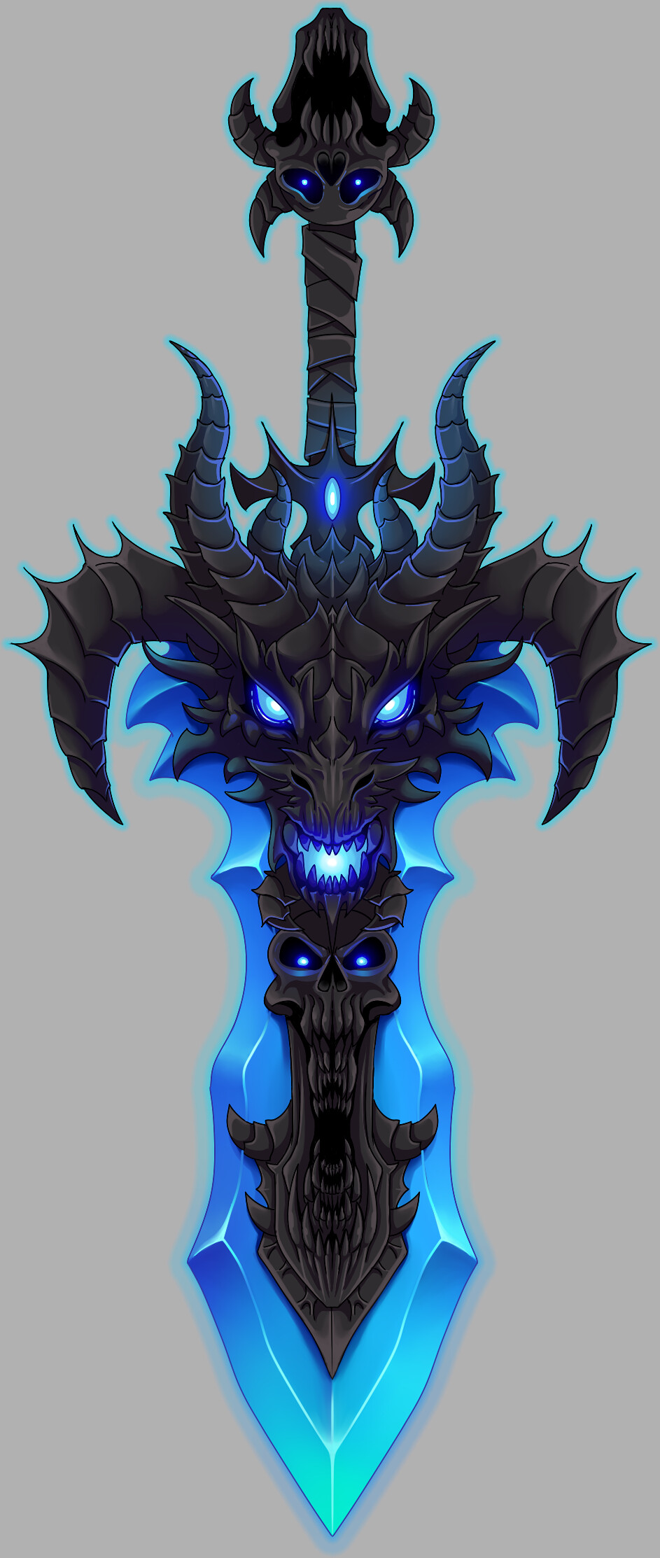 Shy  on X: Finally guys, The New Ac Tagged Item is release on AQW. It's  The Underworld and Legion DragonBlade of Nulgath. There is 2 versions but  only the one from