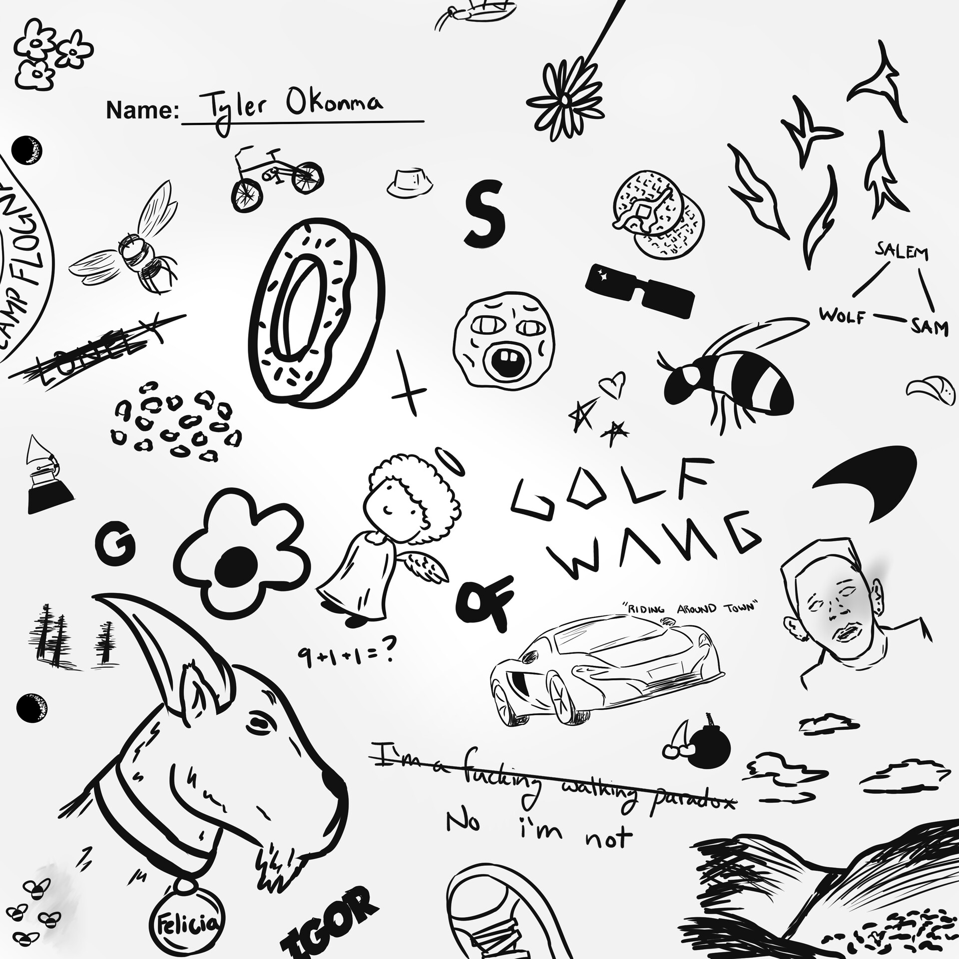 Patrick Scheel - Tyler, the Creator Doodle
