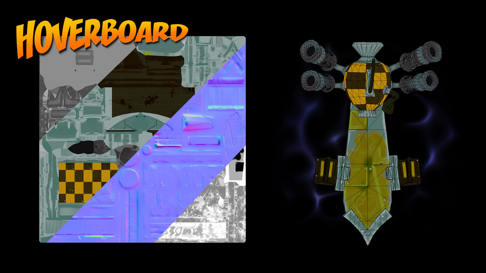 making of | normal - base color - metalness - roughness