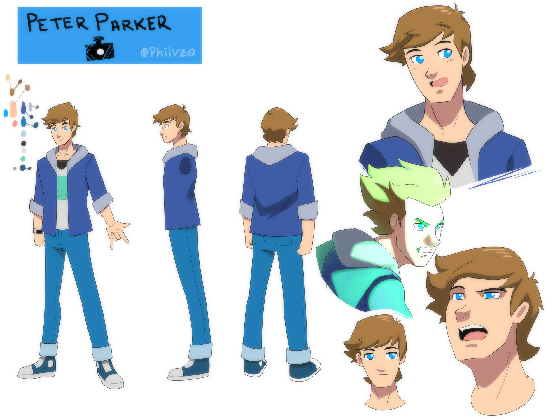 Phil Vazquez - Peter Parker Character Sheet