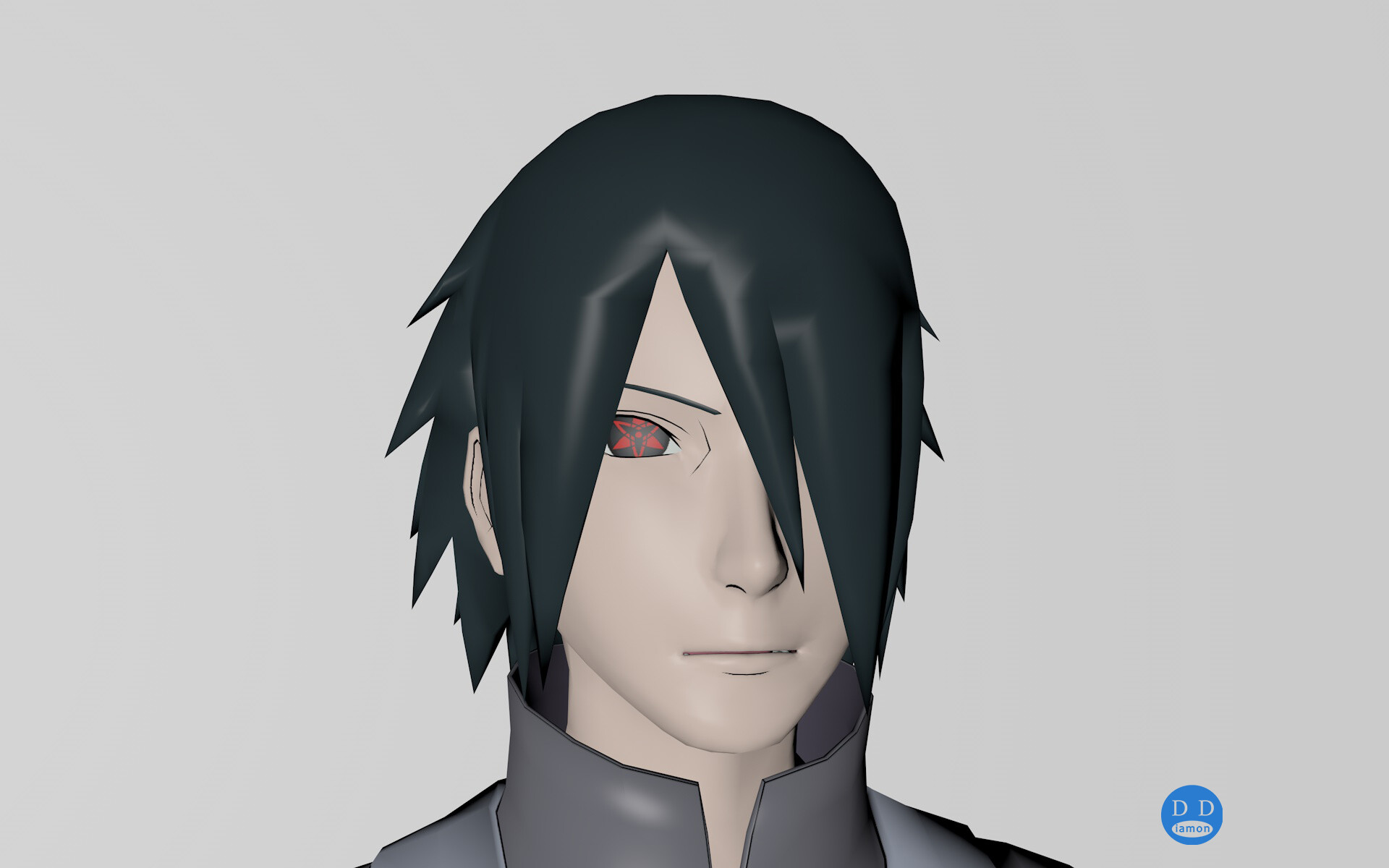 ArtStation - Sasuke Uchiha 3D model (Boruto)