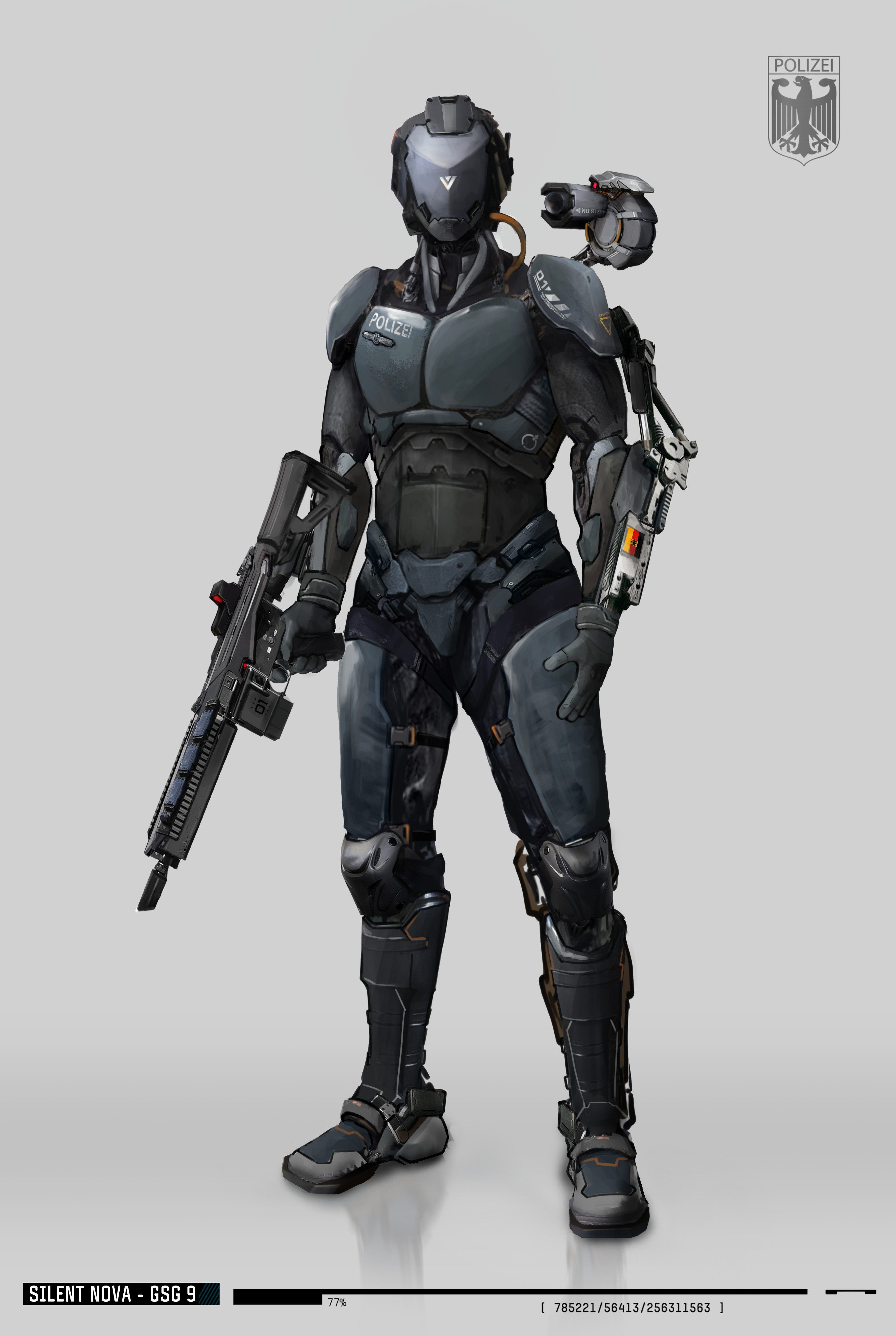 Silent Nova - Character Design