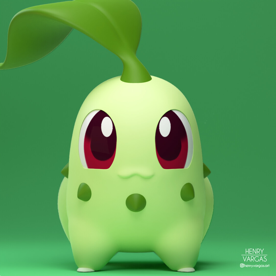 ArtStation - Pokémon tipo planta (Grass type pokémon)