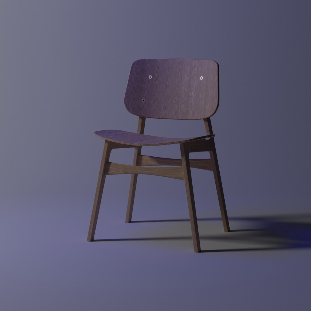 ArtStation blender guru tutorial chair