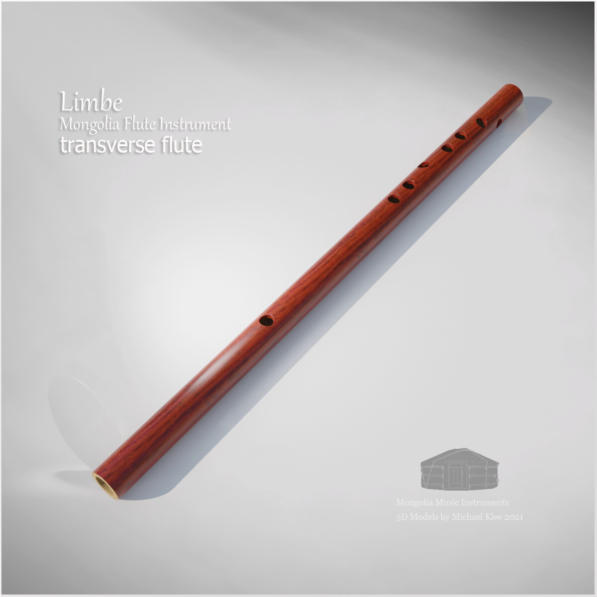 Michael Klee - Limbe - Korea FLute Instrument - ᠮᠤᠩᠭᠤᠯ ᠤᠯᠤᠰ