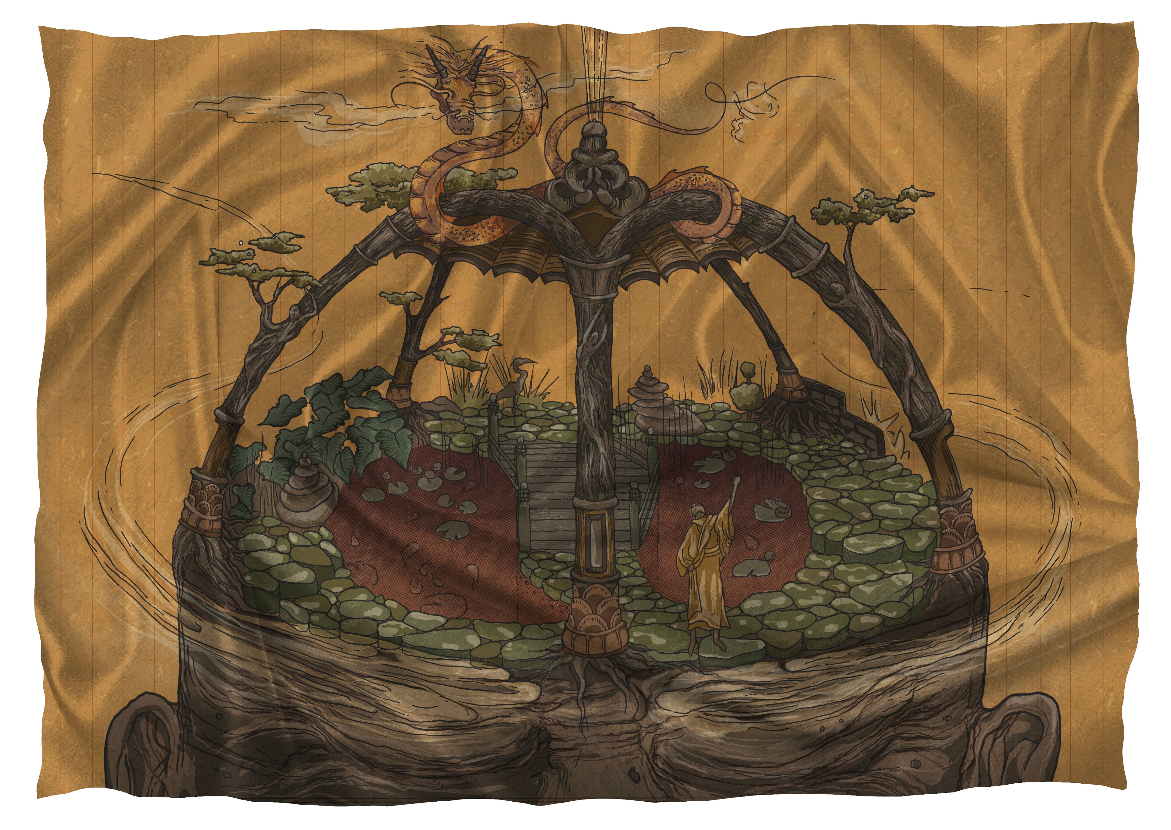 Silk Tapestry Print