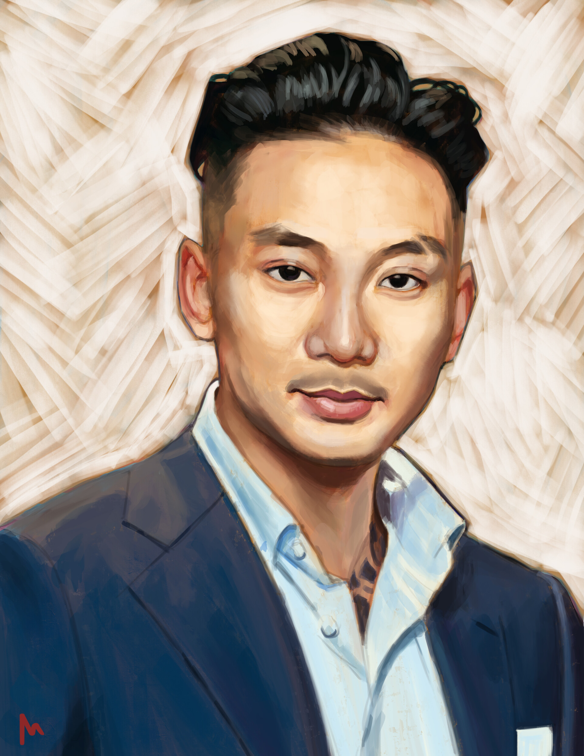 Проект портретов. Robert ho man Kwok
