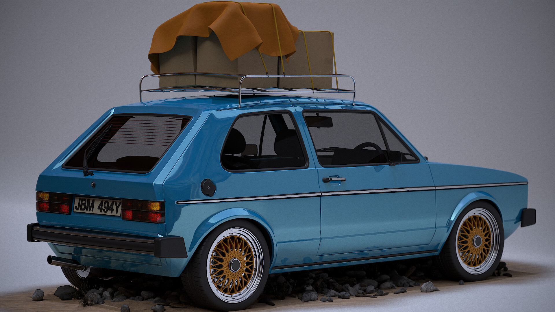 Golf mk1 store roof rack