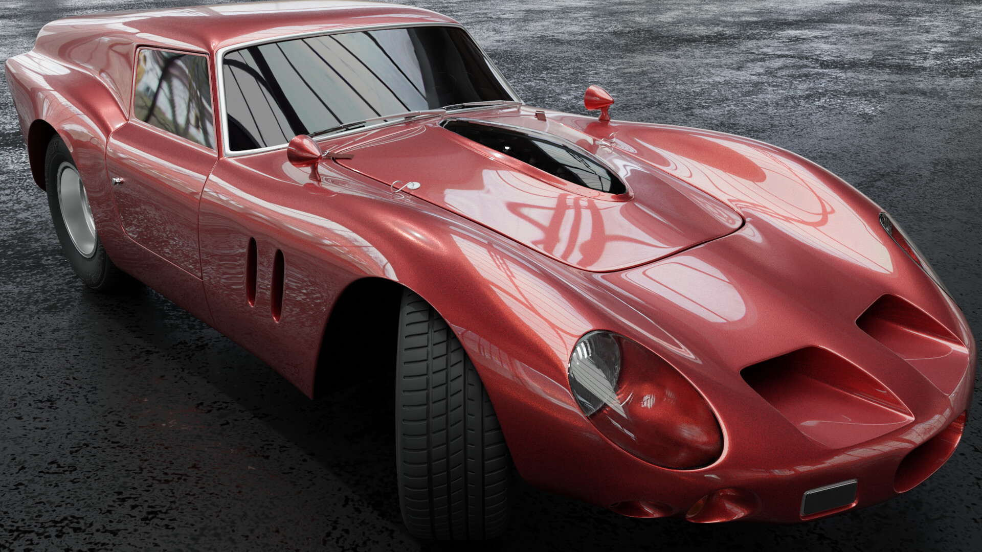 Artstation The Ferrari 250 Gt Swb Breadvan Roman Hrushko