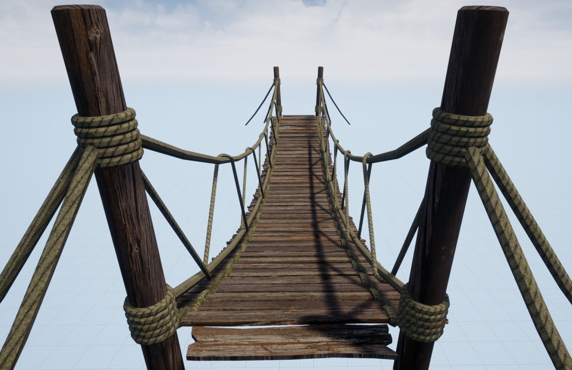 ArtStation - Rope bridge