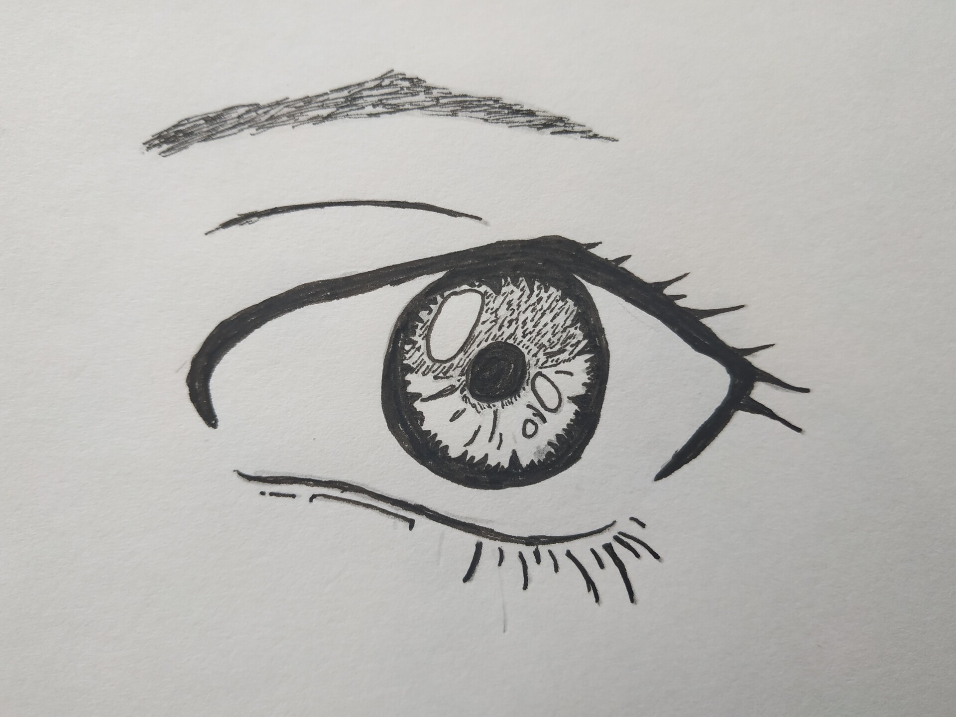 ArtStation - Manga Eye Study