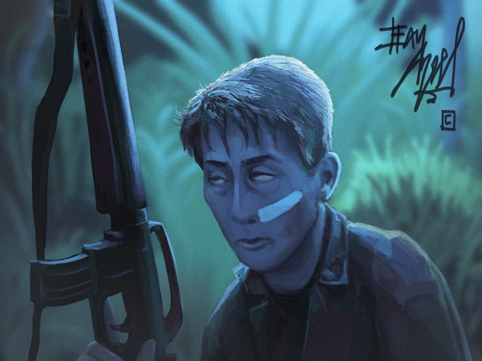 Captain Benjamin (Martin Sheen) in "Apocalypse Now" (1979)