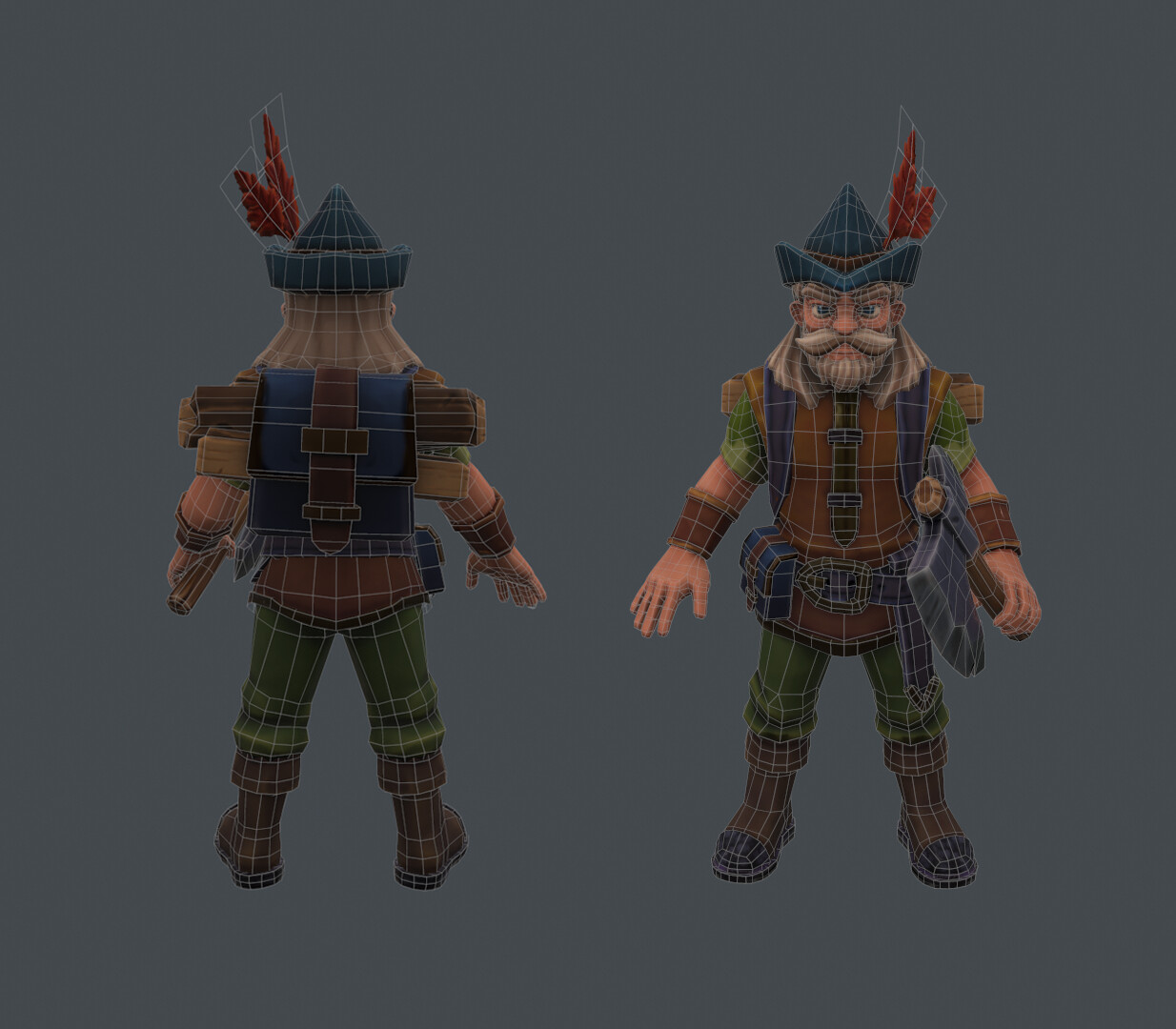 Character Wireframe
