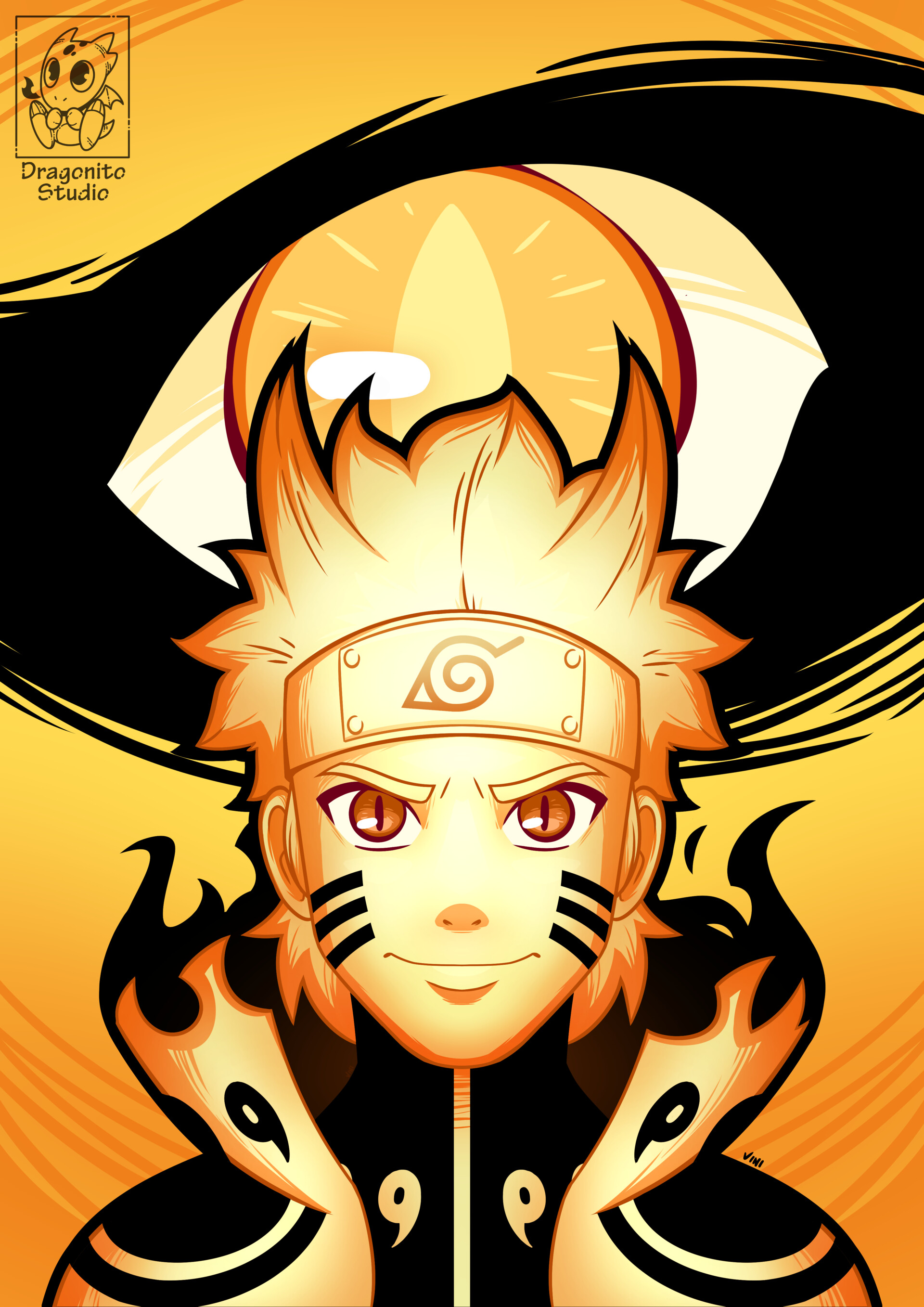 ArtStation - Naruto x Kurama