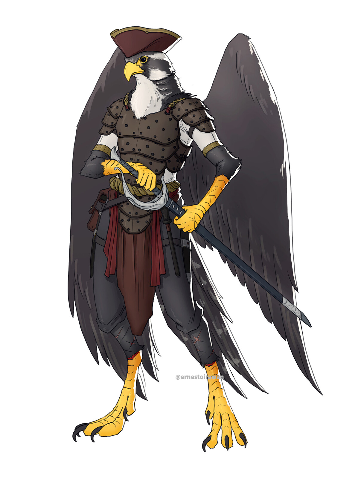 Argo, Aaracokra Swashbuckler.