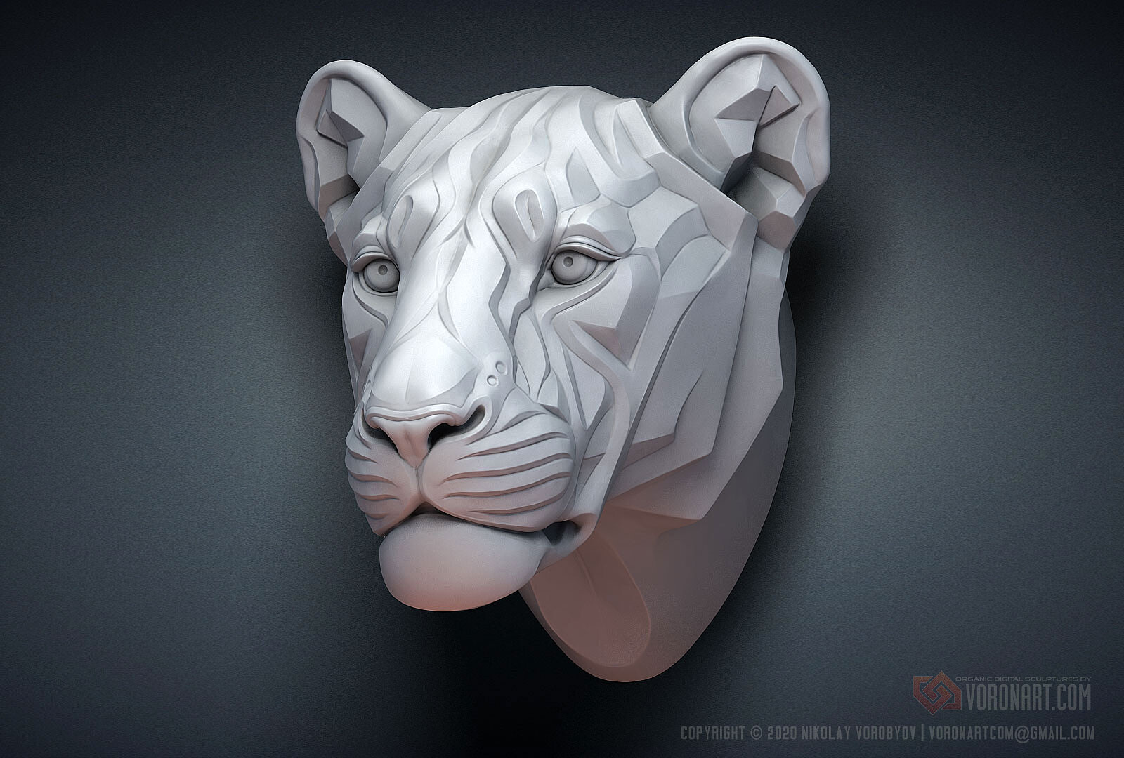 Head nerva 3D model - TurboSquid 1444527