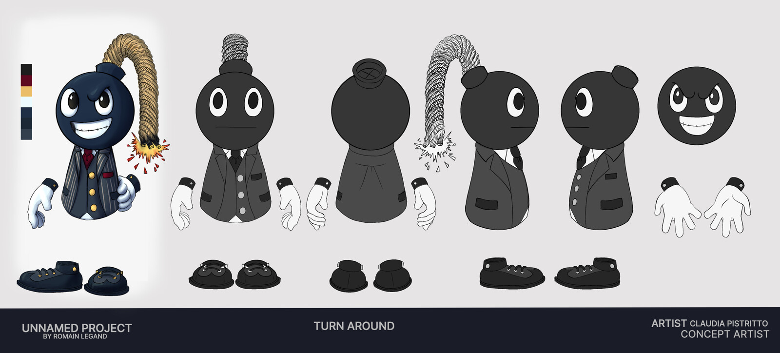 Unnamed video game project - Turn Around